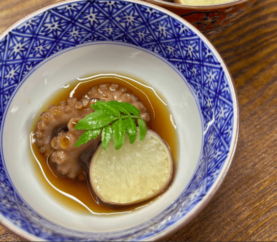 タコと根菜の煮物